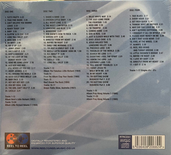 LITTLE RICHARD (リトル・リチャード) - Five Classic Albums Plus Bonus Singles (EU Ltd.Digipak 4xCD/New)