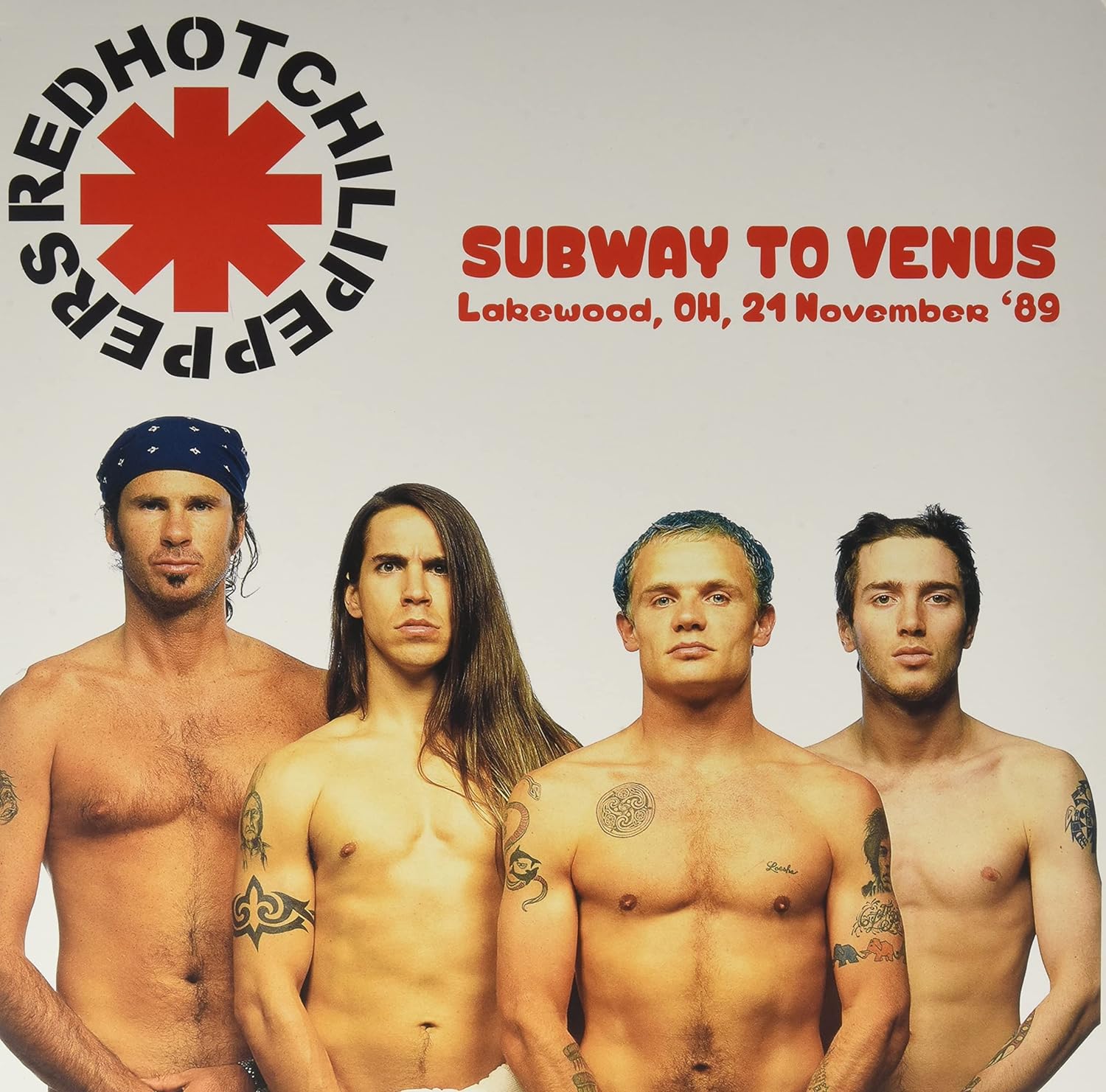 RED HOT CHILI PEPPERS (レッド・ホット・チリ・ペッパーズ) - Subway To Venus - Live Lakewood, OH, 21 November '89 (EU 500枚限定ピンクヴァイナル LP/NEW)