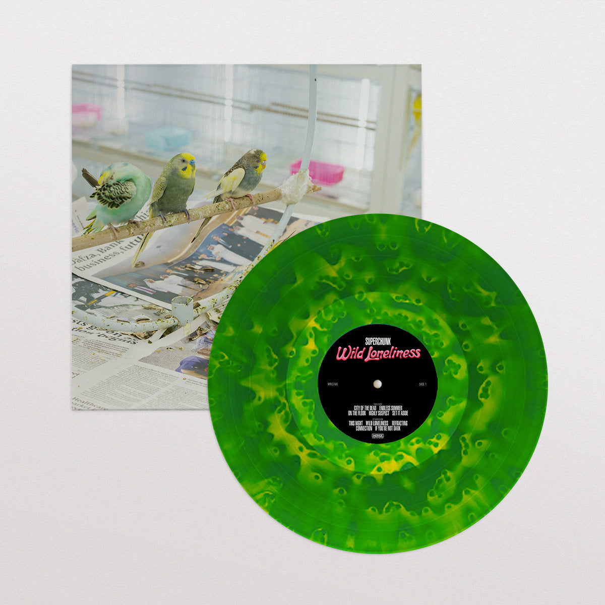 SUPERCHUNK (スーパーチャンク) - Wild Loneliness (US/Canada Limited Green & Yellow Vinyl LP/NEW)