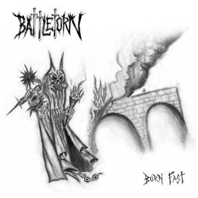 BATTLETORN (バトルトーン) - Burn Fast (US 300枚限定ホワイトヴァイナル 7"「廃盤 New」)