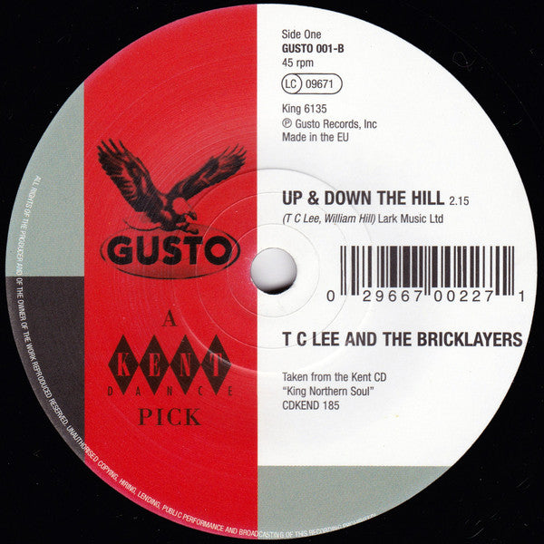 MIKE PEDICIN / T C Lee And The Bricklayers (マイク・ペディシン) - Burnt Toast And Black Coffee (UK Ltd.Reissue 7"+CS/New)