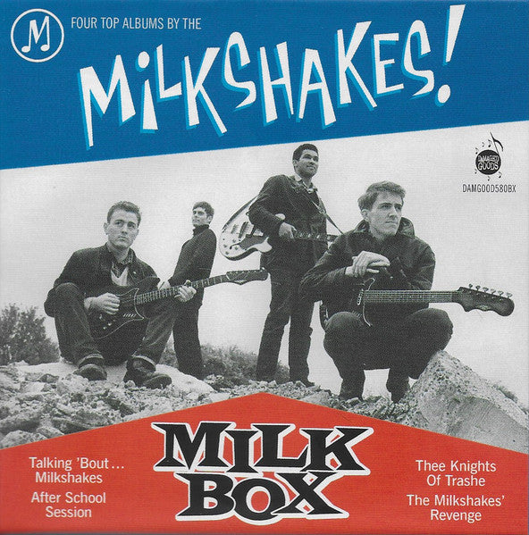 MILKSHAKES (ミルクシェイクス) - Milk Box (UK Limited Mono 4xCD Box/New)