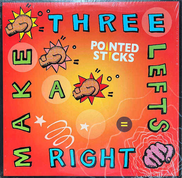 POINTED STICKS (ポインテッド・スティックス) - Three Lefts Make A Right (Canada 限定プレス LP/ New)