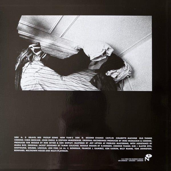 CODEINE (コーデイン) - Frigid Stars LP (UK/EU 限定復刻再発ブラックスプラッター・クリアヴァイナル LP/NEW)