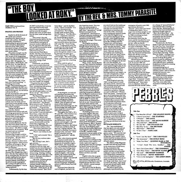 V.A. (60's ガレージパンク名作シリーズコンピ) - Pebbles Vol.8 (US Ltd.Reissue LP/New)