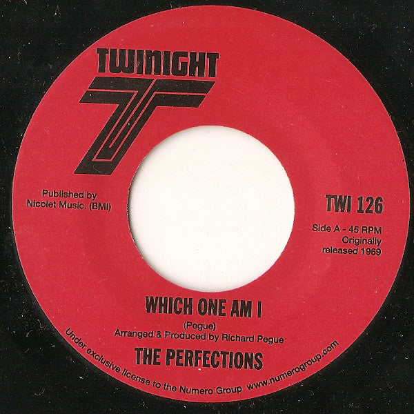 PERFECTIONS (パーフェクションズ) - Why Do You Want To Make Me Sad (US 限定再発「黒盤」7インチ+カンパニースリーブ/New) アーバン甘茶ノーザン