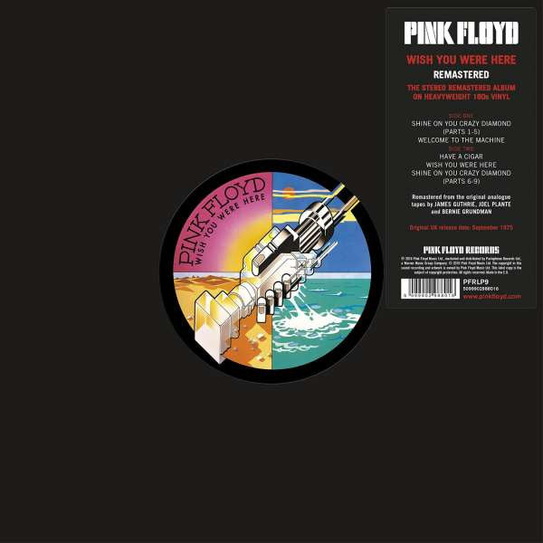 PINK FLOYD (ピンク・フロイド) - Wish You Were Here (EU 限定復刻再発リマスター180g LP/New)