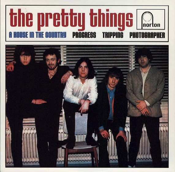 PRETTY THINGS (プリティ・シングス) - A House In The Country +3 (US 限定再発4曲入り 7"EP/New)