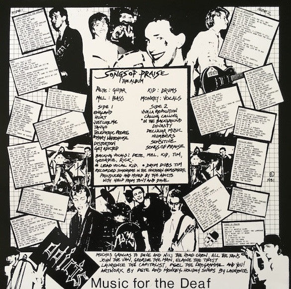 ADICTS, THE (ジ・アディクツ) - Songs Of Praise (EU 限定リプロ再発 LP/ New) '81年ファースト!