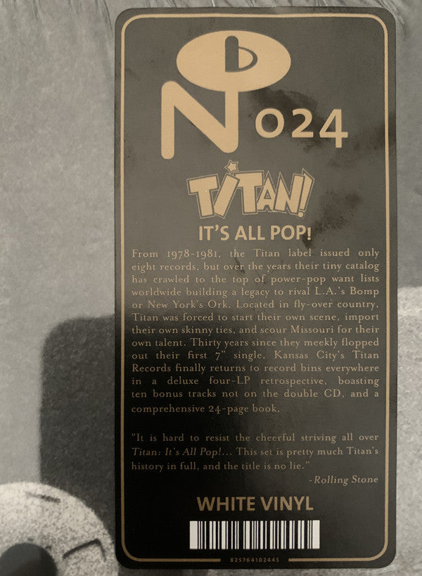 V.A. - Titan: It's All Pop (US Ltd.Reissue 4xWhite Vinyl LP Box / New)