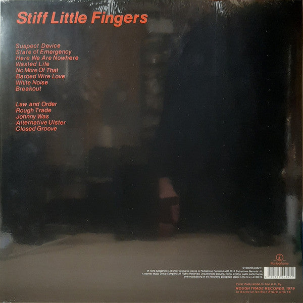 STIFF LITTLE FINGERS (スティッフ・リトル・フィンガーズ) - Inflammable Material (EU 「正規」限定プレス再発 LP/ New) '79年ファーストアルバム!
