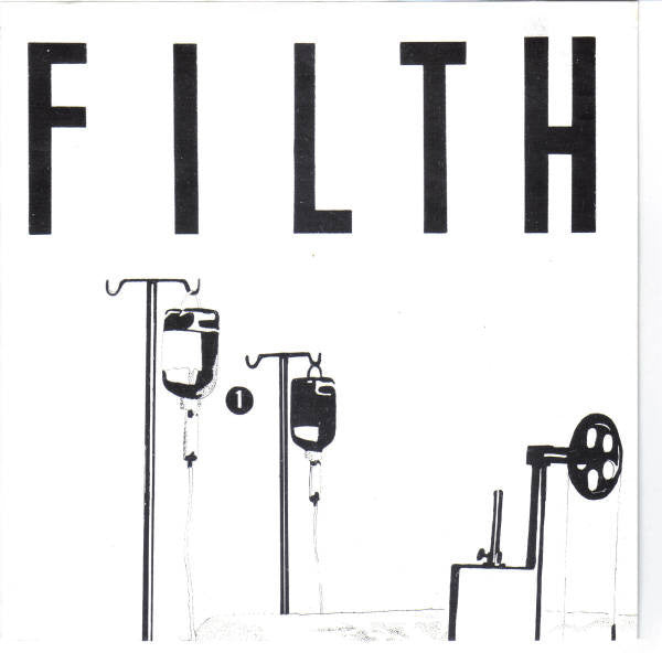 FILTH (フィルス) - Don't Hide Your Hate (German 100 Ltd.Reissue Pink Vinyl 7" / New)