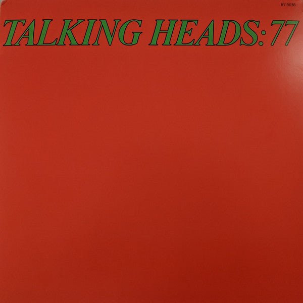 TALKING HEADS (トーキング・ヘッズ) - Talking Heads: 77 (EU 限定プレス「正規」再発 LP / New) '77年ファースト!