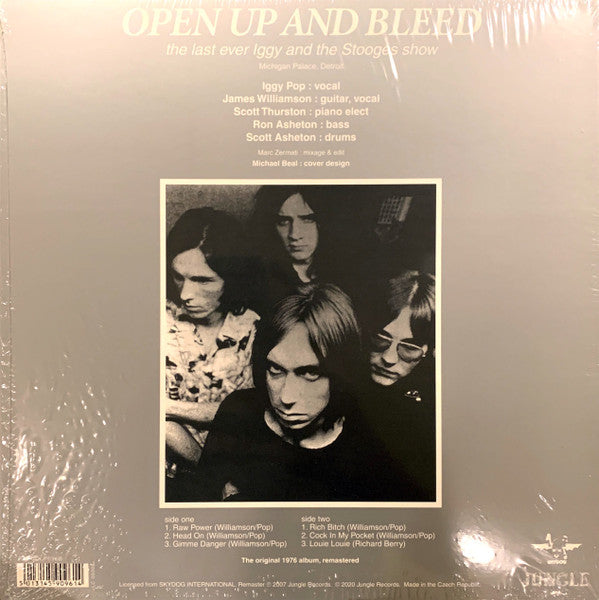 IGGY AND THE STOOGES (イギー & ザ・ストゥージーズ) - Metallic 'KO (UK-US 共通限定再発 LP / New)