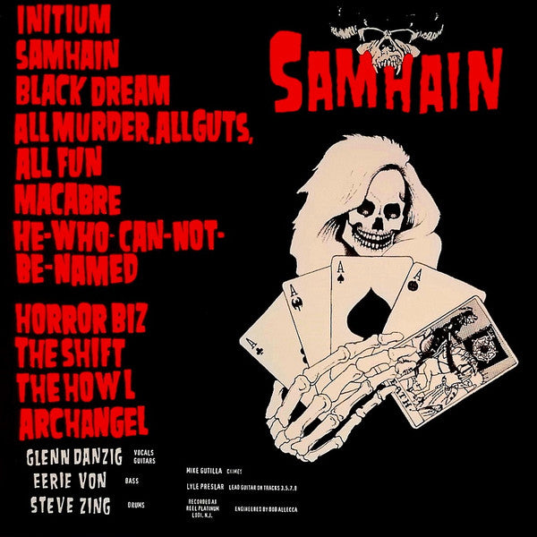 SAMHAIN (サムヘイン) - Initium (German 限定リプロ再発 LP / New) '84年ファーストアルバム!