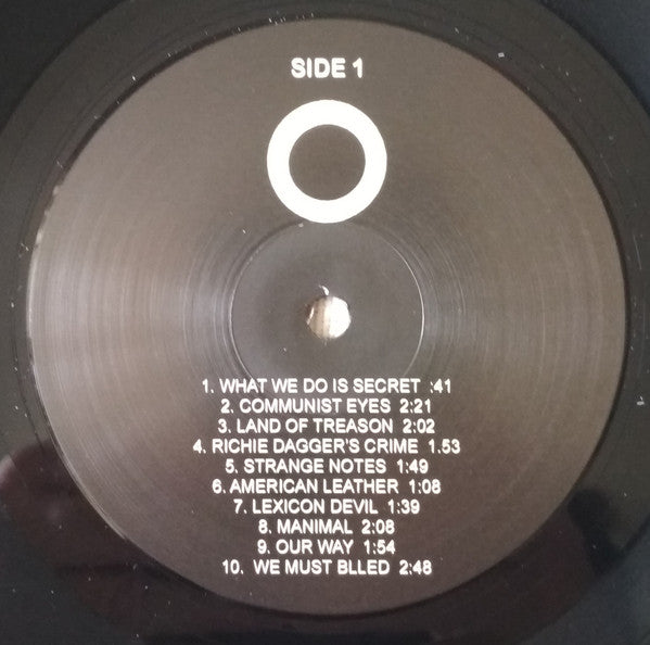 GERMS (ジャームス) - (GI) (EU 限定リプロ再発「ブラックヴァイナル」 LP/New) '79年唯一アルバム!