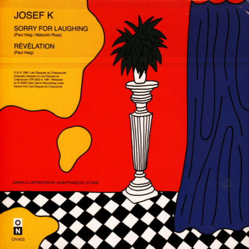 JOSEF K (ジョセフ・K) - Sorry For Laughing (UK 限定再発イエローヴァイナル 7"/New)