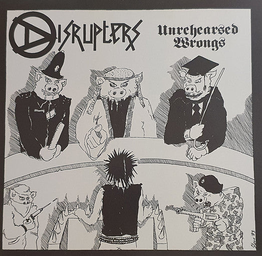 DISRUPTERS (ディスラプターズ) - Unrehearsed Wrongs (UK 500枚限定再発オレンジヴァイナル LP/ New)