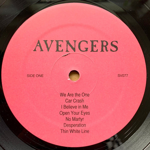 AVENGERS (アヴェンジャーズ) - Avengers (US「正規」限定プレス再発LP / New) サンフランシスコのクラシック'77パンク !