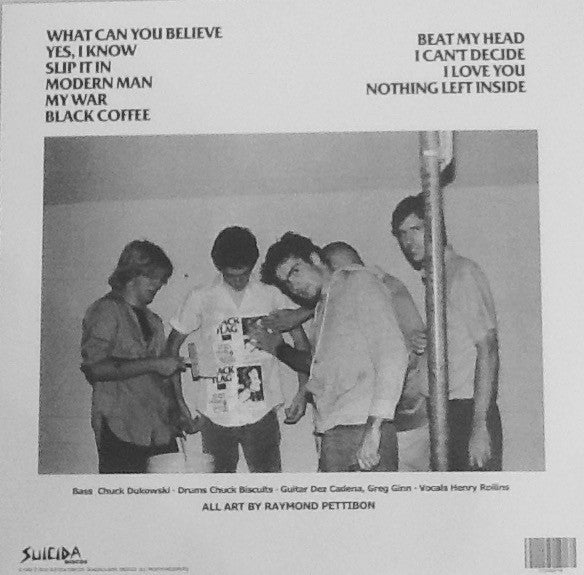 BLACK FLAG (ブラック・フラッグ) - Demos 1982 (Mexico 限定再発 LP / New) 名作!'82年のデモ音源集!