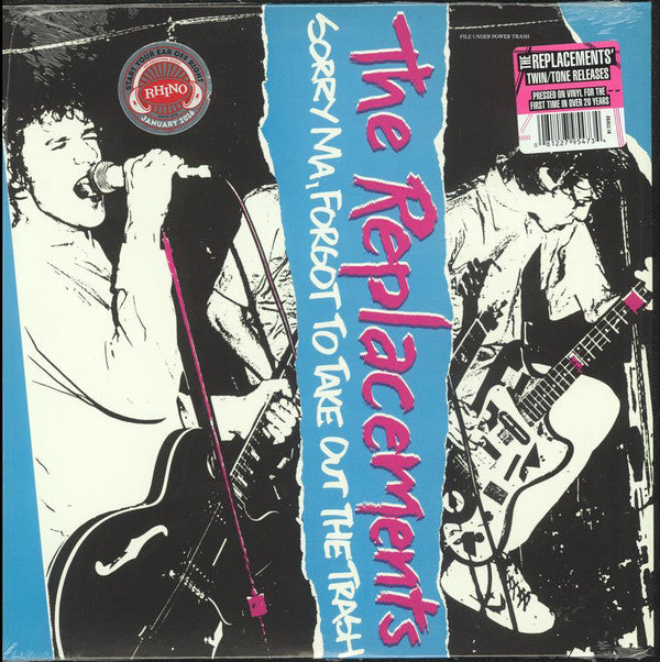 REPLACEMENTS, THE (ザ・リプレイスメンツ) - Sorry Ma, Forgot To Take Out The Trash (US Ltd.Reissue LP / New)