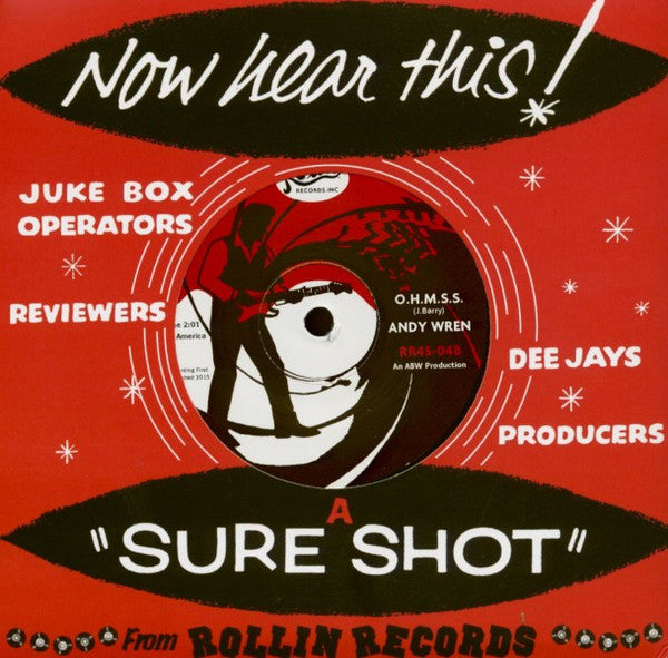 ANDY WREN (アンディ・レン) - O.H.M.S.S. / I Spy (UK Limited 7"/NEW)