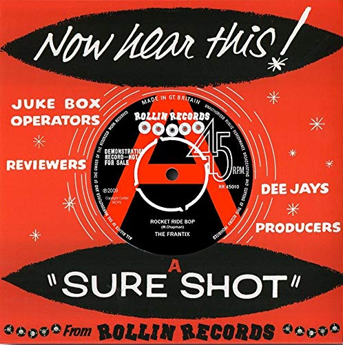 FRANTIX, THE (ザ・フランティクス) - Rocket Ride Bop / Rock And Roll Fever (UK Limited 7"/NEW)
