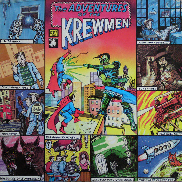 KREWMEN (クリューメン) - The Adventures Of The Krewmen (Italy Limited Reissue Black Vinyl LP/NEW)