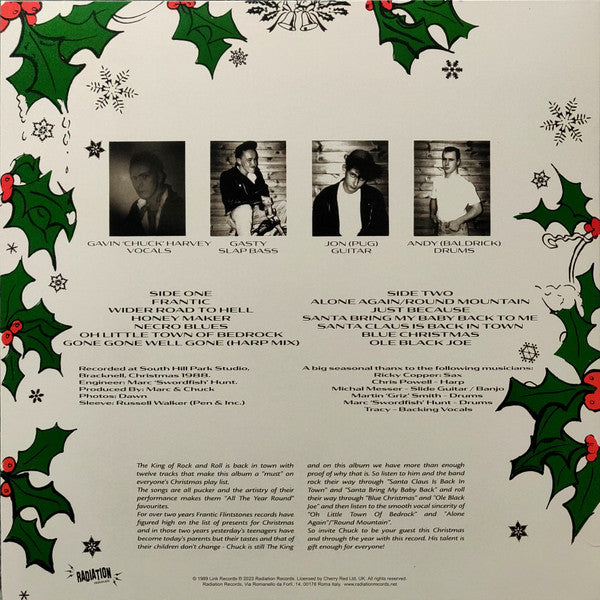 FRANTIC FLINTSTONES (フランティック・フリントストーンズ) - Not Christmas Album (Italy 限定復刻再発カラーヴァイナル LP/NEW)
