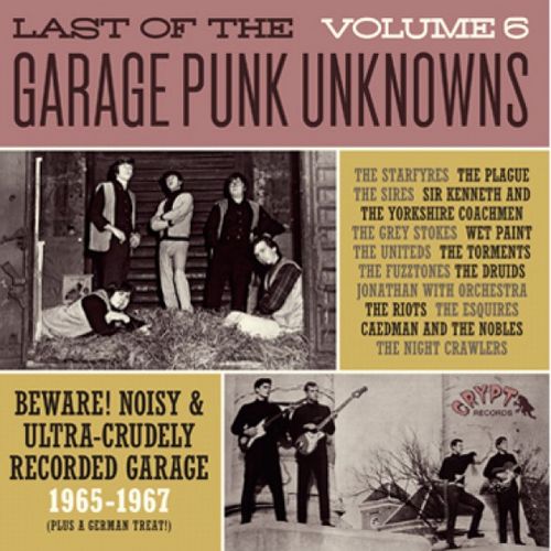 V.A. (クリプト社編集60's怪ガレージコンピ) - Last Of The Garage Punk Unknowns Vol.6 (ドイツ CRYPT社 限定LP/New)