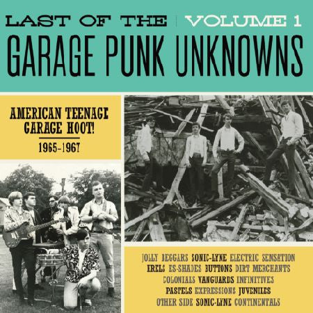 V.A. (クリプト社編集60's怪ガレージコンピ) - Last Of The Garage Punk Unknowns Vol.1 (ドイツ CRYPT社 限定LP/New)