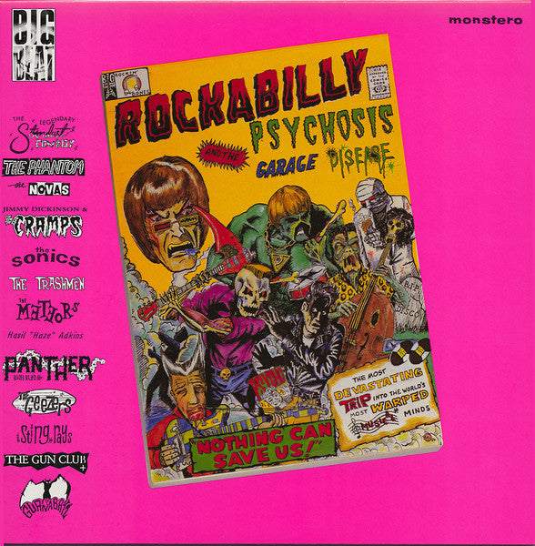 V.A. - Rockabilly Psychosis & The Garage Disease (UK Ltd.Reissue LP/New)