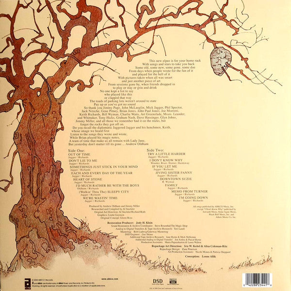 ROLLING STONES (ローリング・ストーンズ) - Metamorphosis (EU Ltd.Reissue Remaster LP/New)