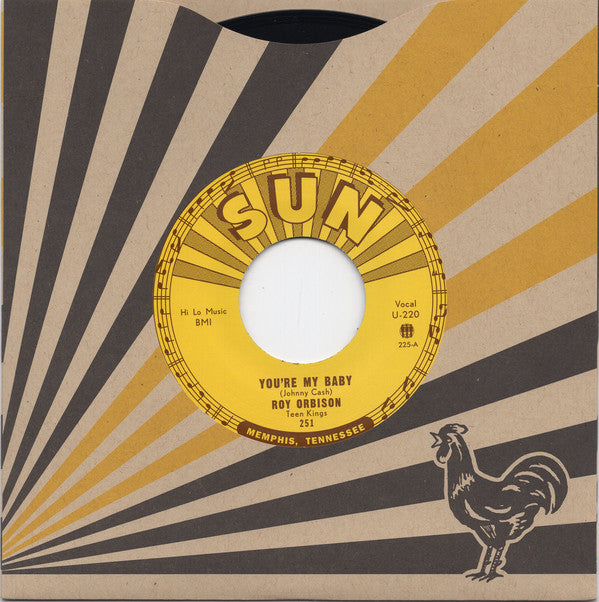 ROY ORBISON & TEEN KINGS (ロイ・オービソン) - Rockhouse (US '13年正規限定「初回ラベ・デザイン仕様」復刻再発 7"+復刻カンパニースリーブ/New)