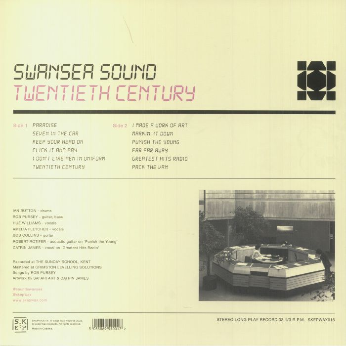 SWANSEA SOUND (スウォンジー・サウンド) - Twentieth Century (UK 限定リリース LP/NEW)