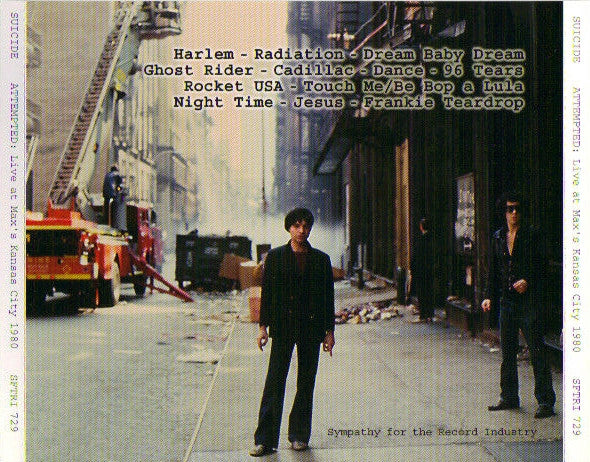 SUICIDE (スーサイド) - Attempted: Live At Max's Kansas City (US 限定 CD/NEW)
