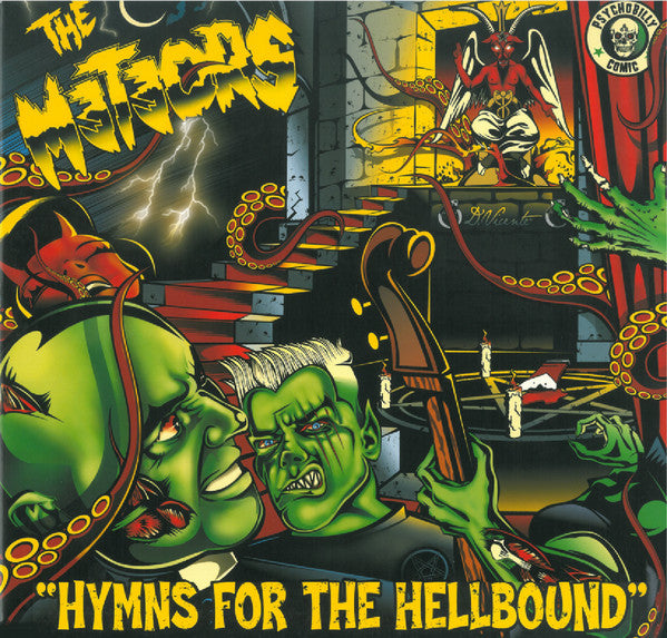 METEORS (メテオス) - Hymns For The Hellbound (Finland 限定再発クリアレッドヴァイナル LP/NEW)