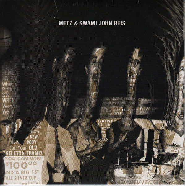 METZ & SWAMI JOHN REIS (メッツ & スワミ・ジョン・リース) - S.T. (US Limited Gold Vinyl 7"/NEW)