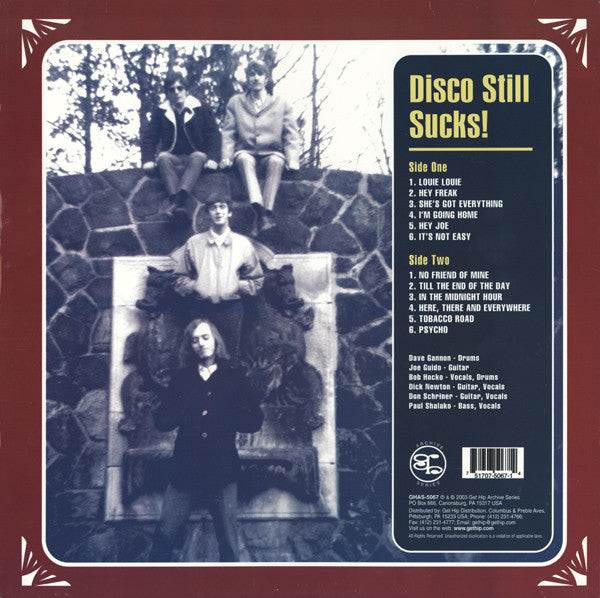 SWAMP RATS (スワンプ・ラッツ= 60'sピッツバーグ凶暴ガレージ) - Disco Still Sucks! (US 限定正規再発 黒盤 LP/New) ベストコンピ