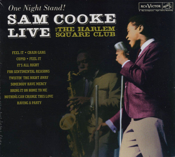 SAM COOKE (サム・クック) - One Night Stand! Live At The Harlem Square Club 1963 (US Ltd.Digipack CD/New)