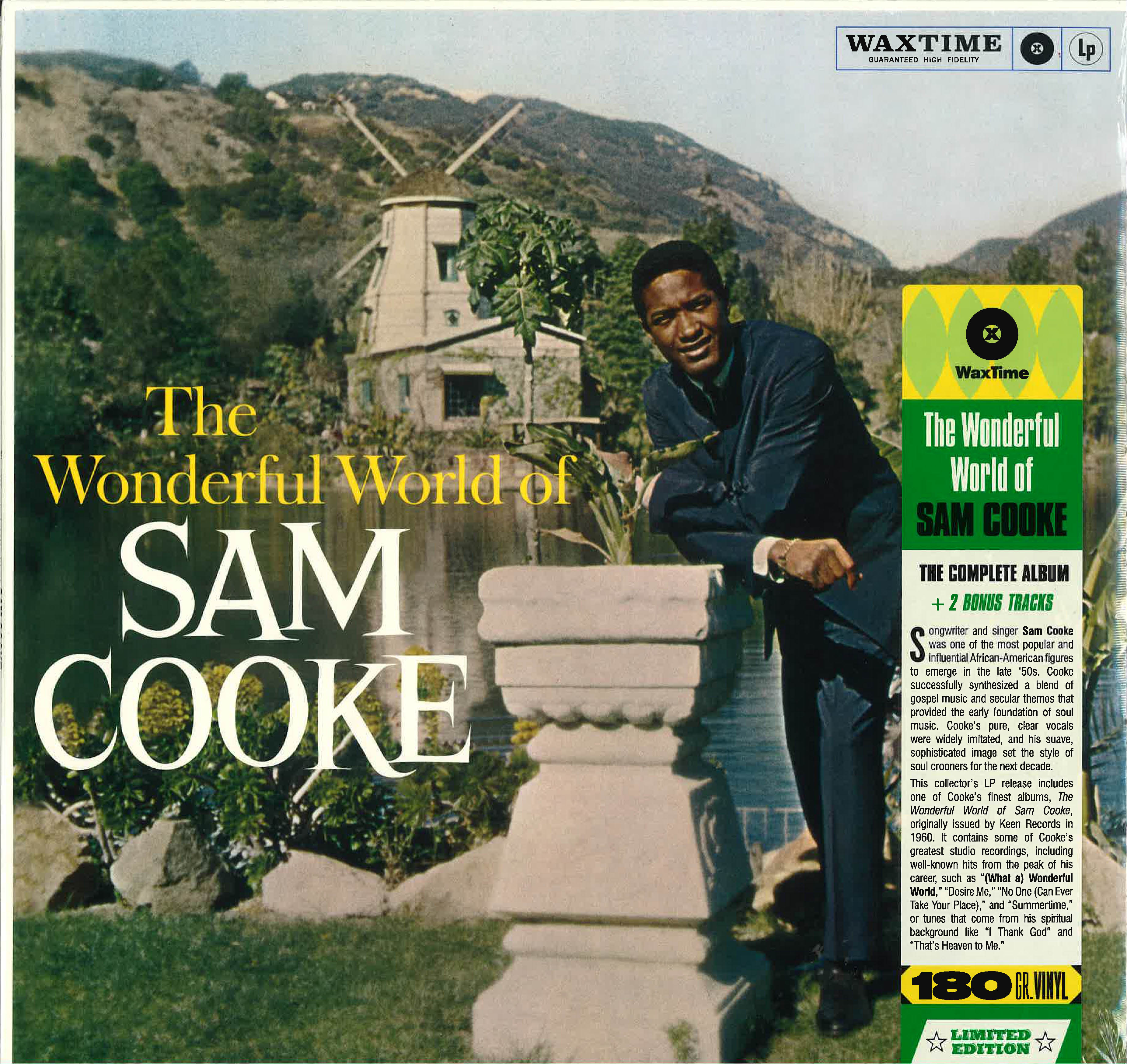SAM COOKE (サム・クック) - The Wonderful World Of Sam Cooke (EU 限定復刻ボーナス入り再発180g LP/New)