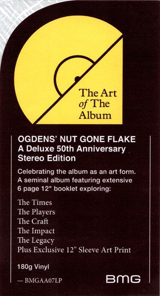 SMALL FACES (スモール・フェイセズ) - Ogdens' Nut Gone Flake (UK 限定復刻リマスター再発「リリース50周年ステレオ」 LP+Book/New)