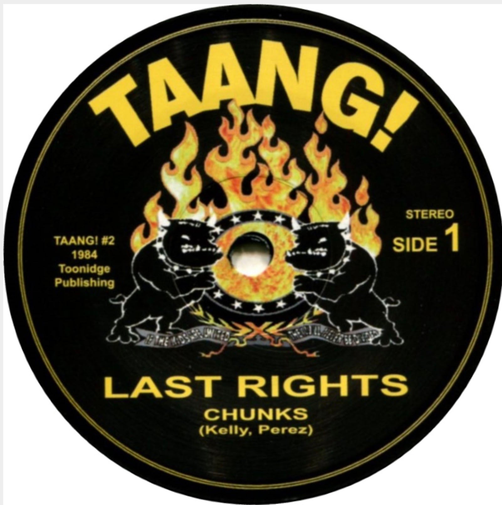 LAST RIGHTS (ラスト・ライツ) - Chunks / So Ends Our Night (US 限定プレス正規再発 7"/ New)