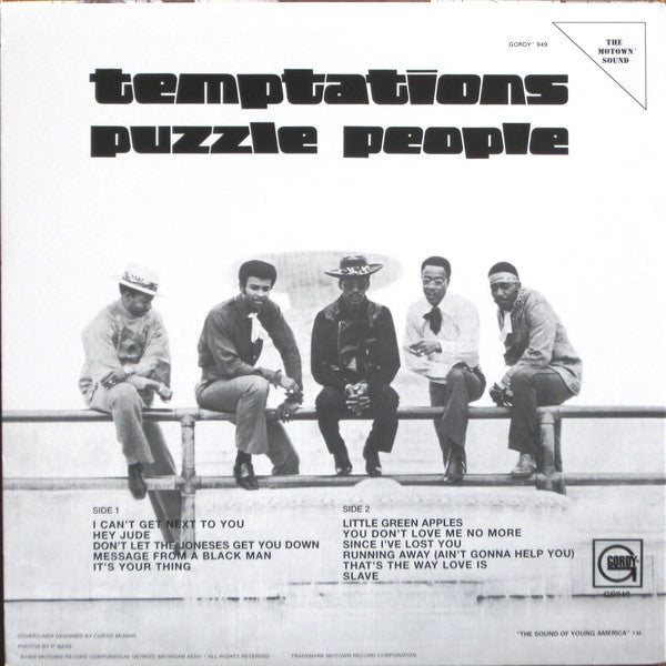 TEMPTATIONS (テンプテーションズ) - Puzzle People (US Ltd.Reissue LP/New)