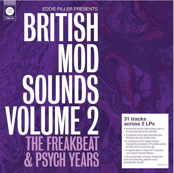 V.A. (60's 英国MODコンピ第二弾) (60's 英国MODコンピ第二弾) - British MOD Sounds Vol. 2 (UK 限定アナログ 2xLP/New)