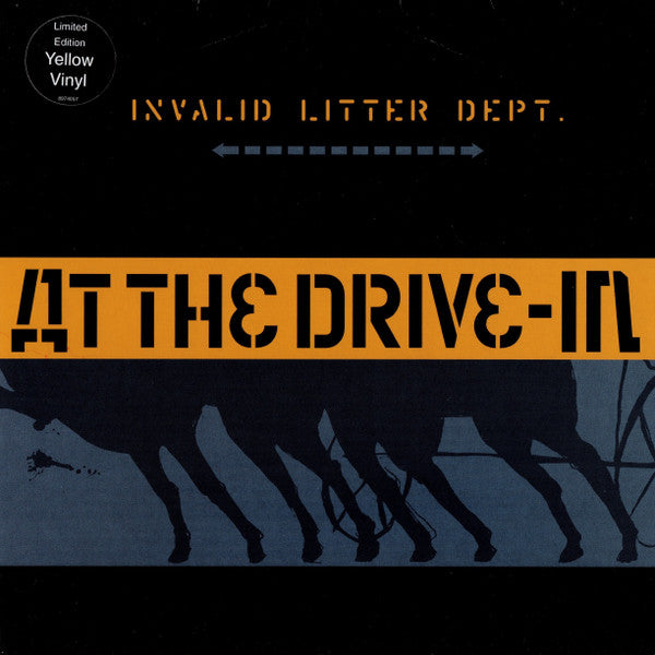 AT THE DRIVE-IN (アット・ザ・ドライヴイン) - Invaild Littler Dept. (EU Limited Yellow Vinyl 7"/廃盤 NEW)