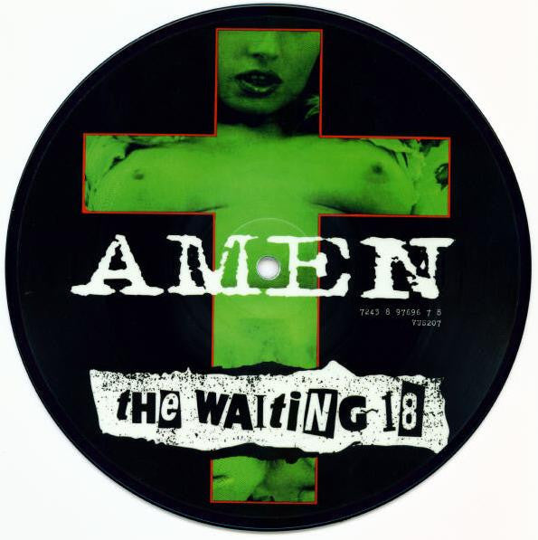 AMEN (エイメン) - The Waiting 18 / Justified - Live From Oxford (EU Limited Picture 7"/廃盤 NEW)