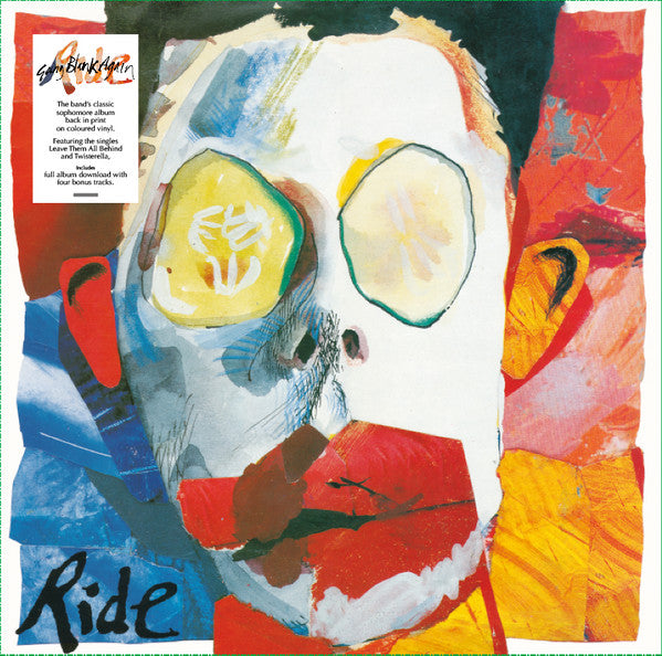 RIDE (ライド) - Goning Blank Again (UK 限定復刻再発クリアオレンジヴァイナル 2xLP/NEW)