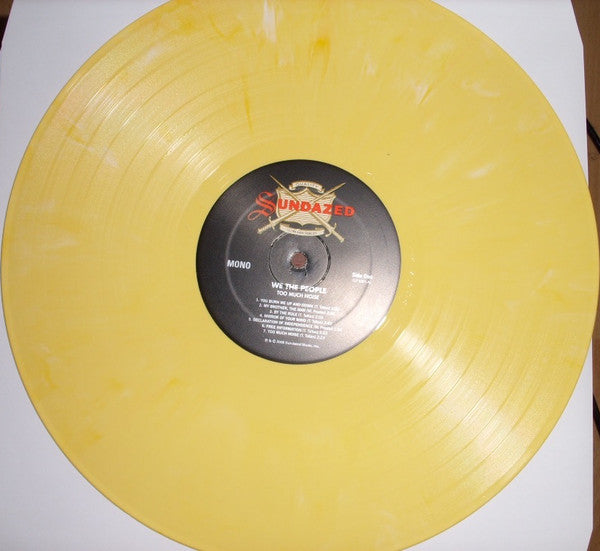 WE THE PEOPLE (ウィー・ザ・ピープル) - Too Much Noise (US Sundazed Ltd.Color Vinyl LP/New)