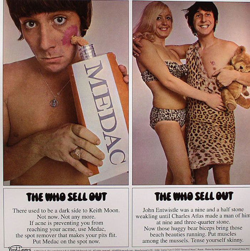 WHO (フー) - Sell Out (EU Ltd.Reissue Remastered 180g Blue Vinyl LP/New)